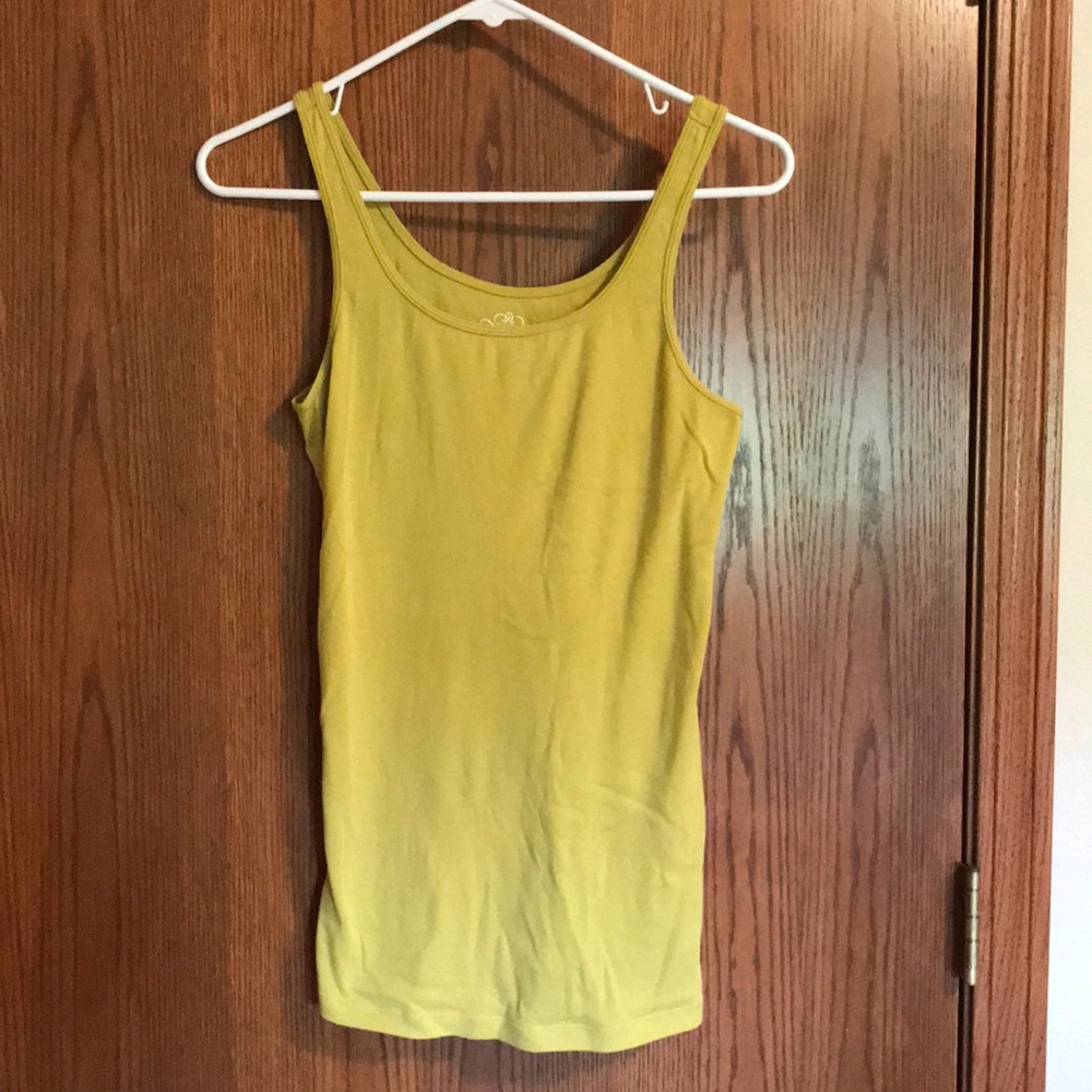Old Navy Green/Yellow Tank Top